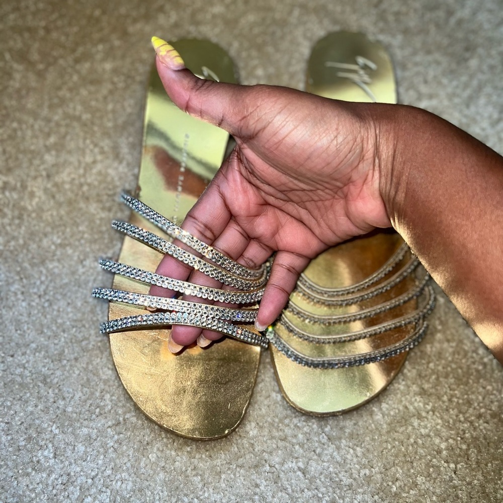 Used Embellished Giuseppe Sandals
